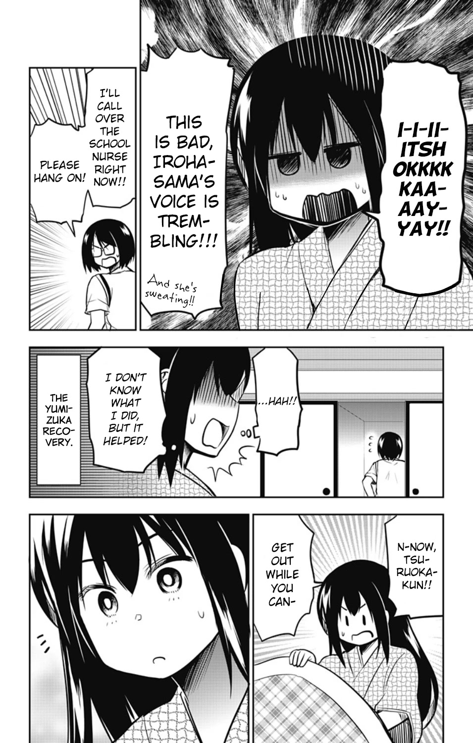 Yumizuka Iroha's No Good Without Her Procedure! Chapter 20 page 5 - Chapter 20: Yumizuka Iroha's School Trip (Part 3)