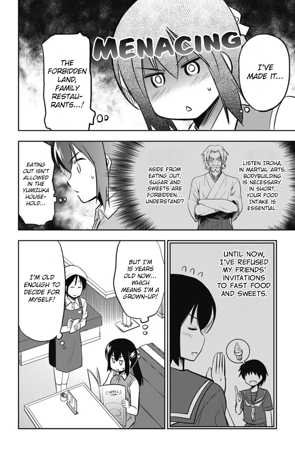 Yumizuka Iroha's No Good Without Her Procedure! Chapter 21 page 3 - Chapter 21: Yumizuka Iroha's Snack