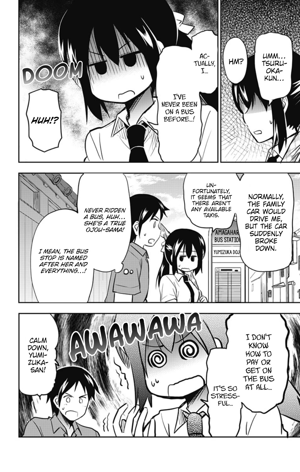Yumizuka Iroha's No Good Without Her Procedure! Chapter 23 page 3 - Chapter 23: Yumizuka Iroha's Bus Ride