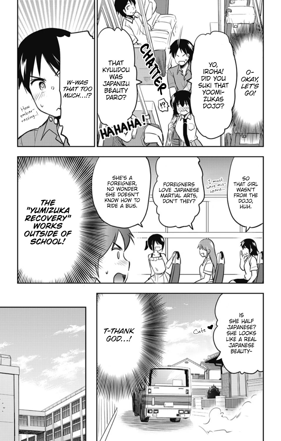 Yumizuka Iroha's No Good Without Her Procedure! Chapter 23 page 8 - Chapter 23: Yumizuka Iroha's Bus Ride