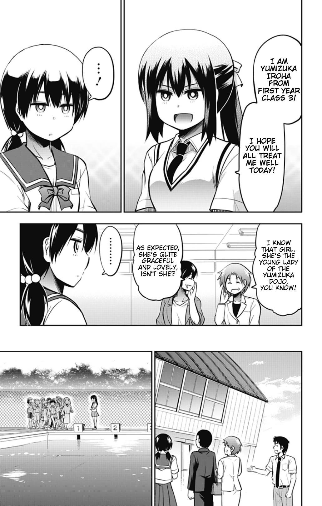 Yumizuka Iroha's No Good Without Her Procedure! Chapter 24 page 3 - Chapter 24: Yumizuka Iroha's School Information Session