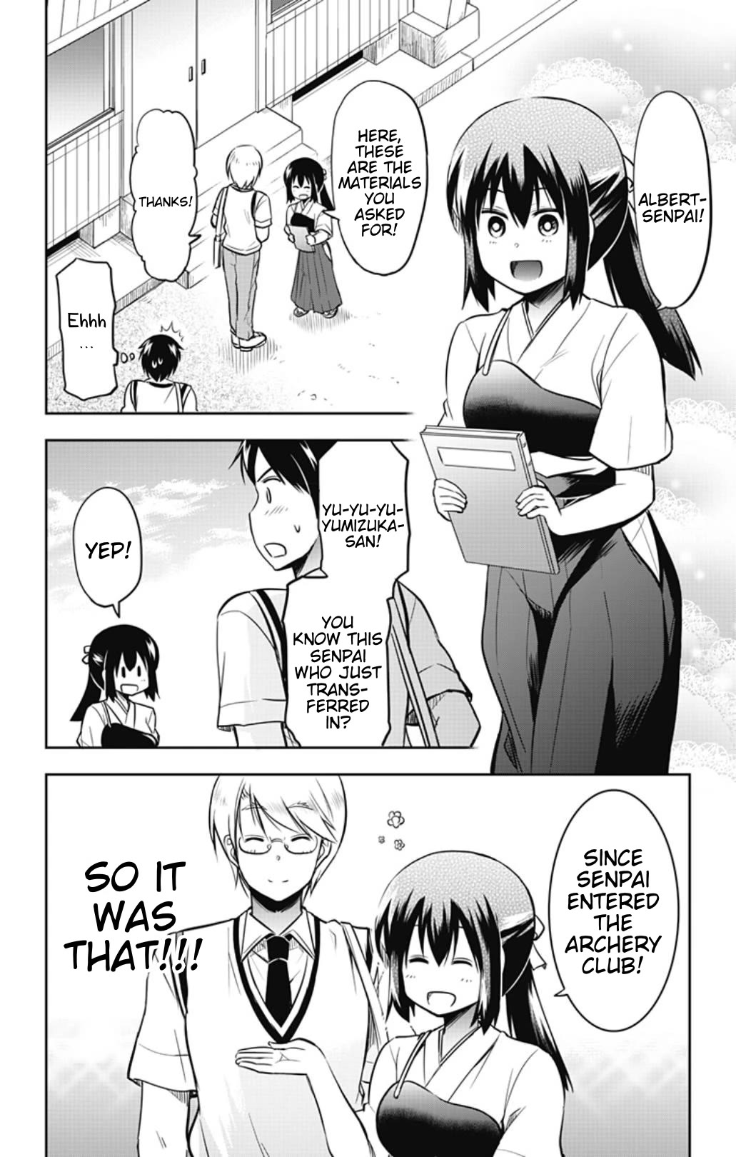 Yumizuka Iroha's No Good Without Her Procedure! Chapter 31 page 4 - Chapter 31: Yumizuka Iroha's Senpai (First Half)