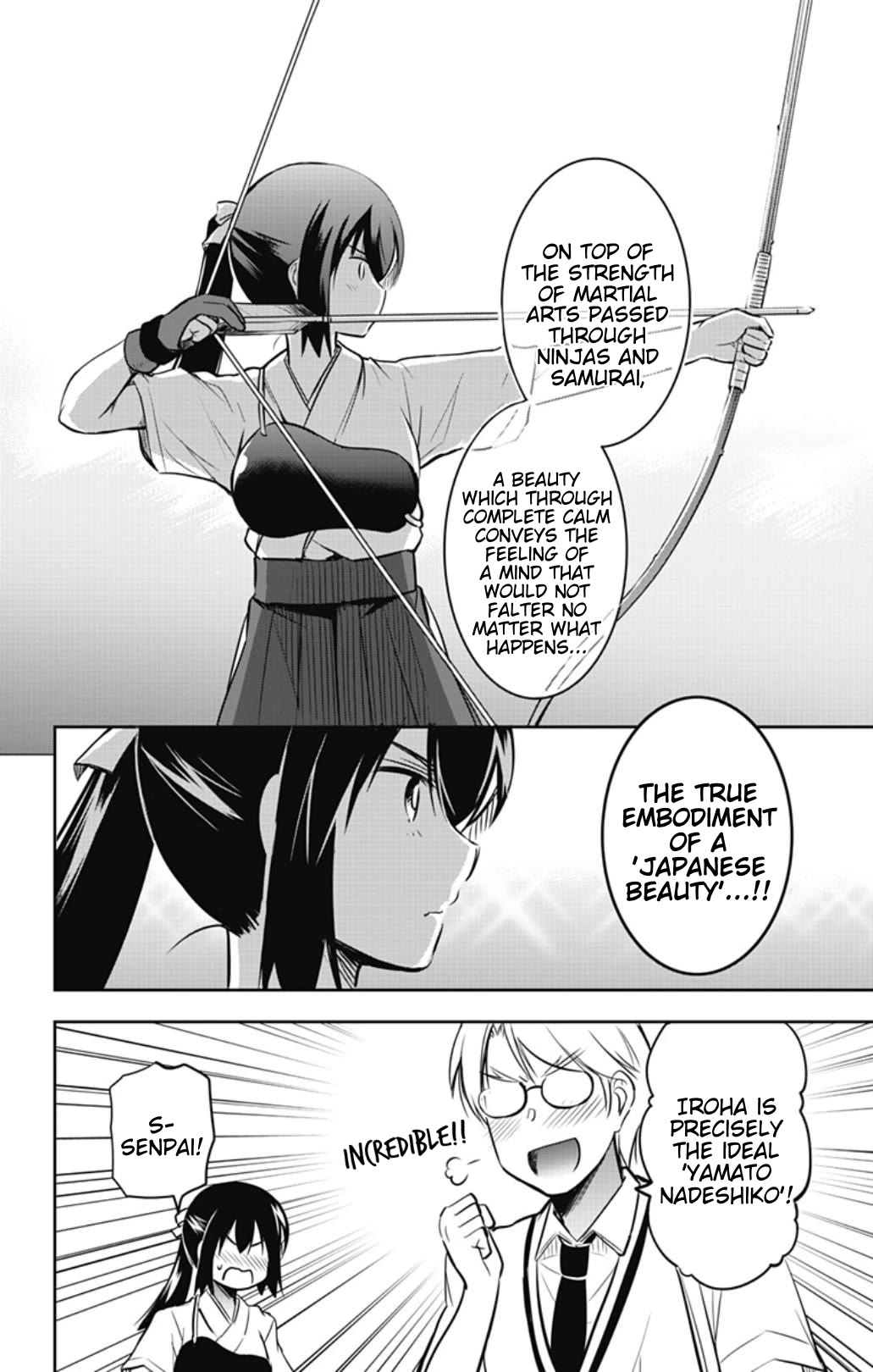 Yumizuka Iroha's No Good Without Her Procedure! Chapter 31 page 6 - Chapter 31: Yumizuka Iroha's Senpai (First Half)