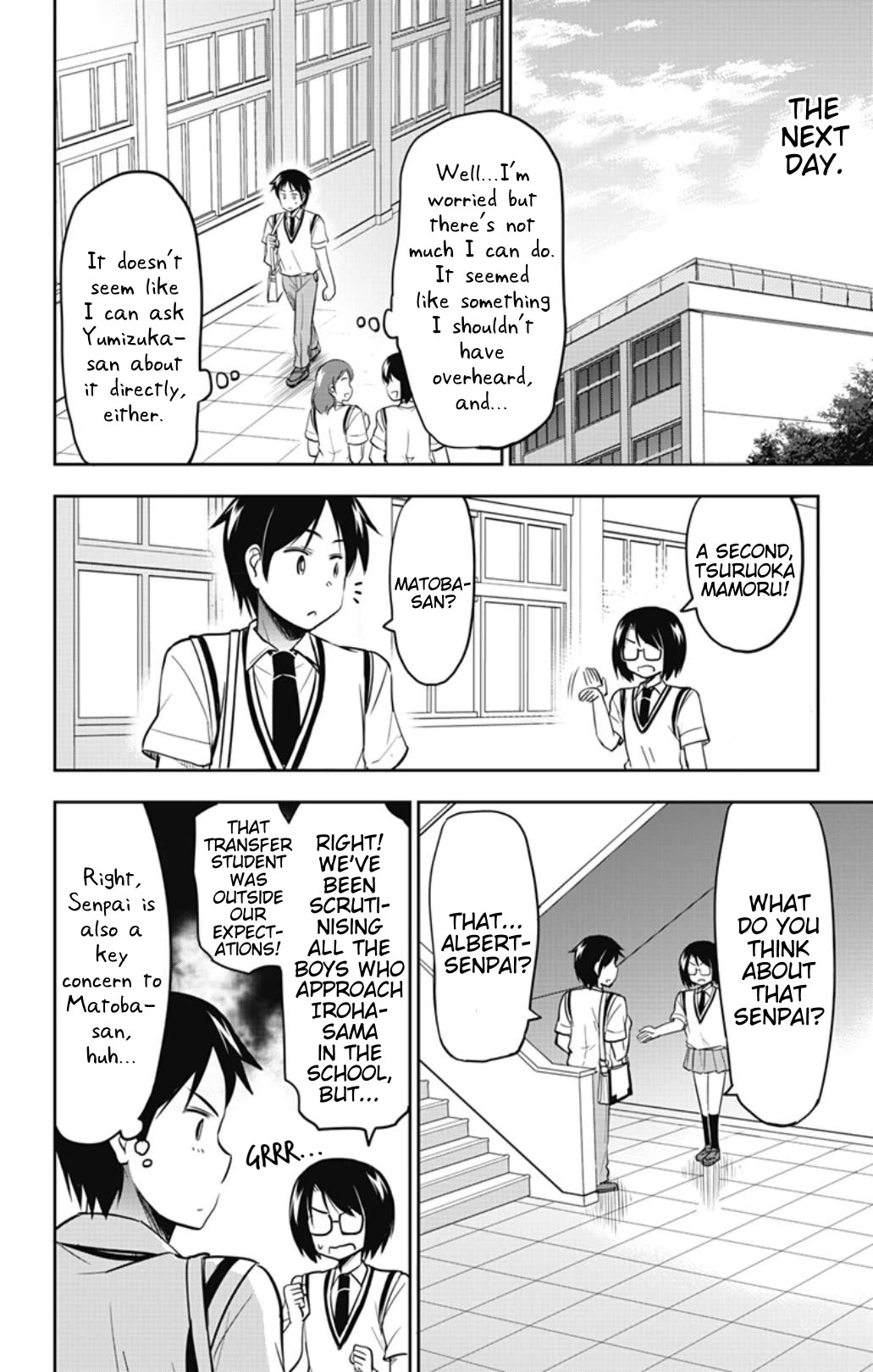 Yumizuka Iroha's No Good Without Her Procedure! Chapter 32 page 2 - Chapter 32: Yumizuka Iroha's Senpai (Second Half)