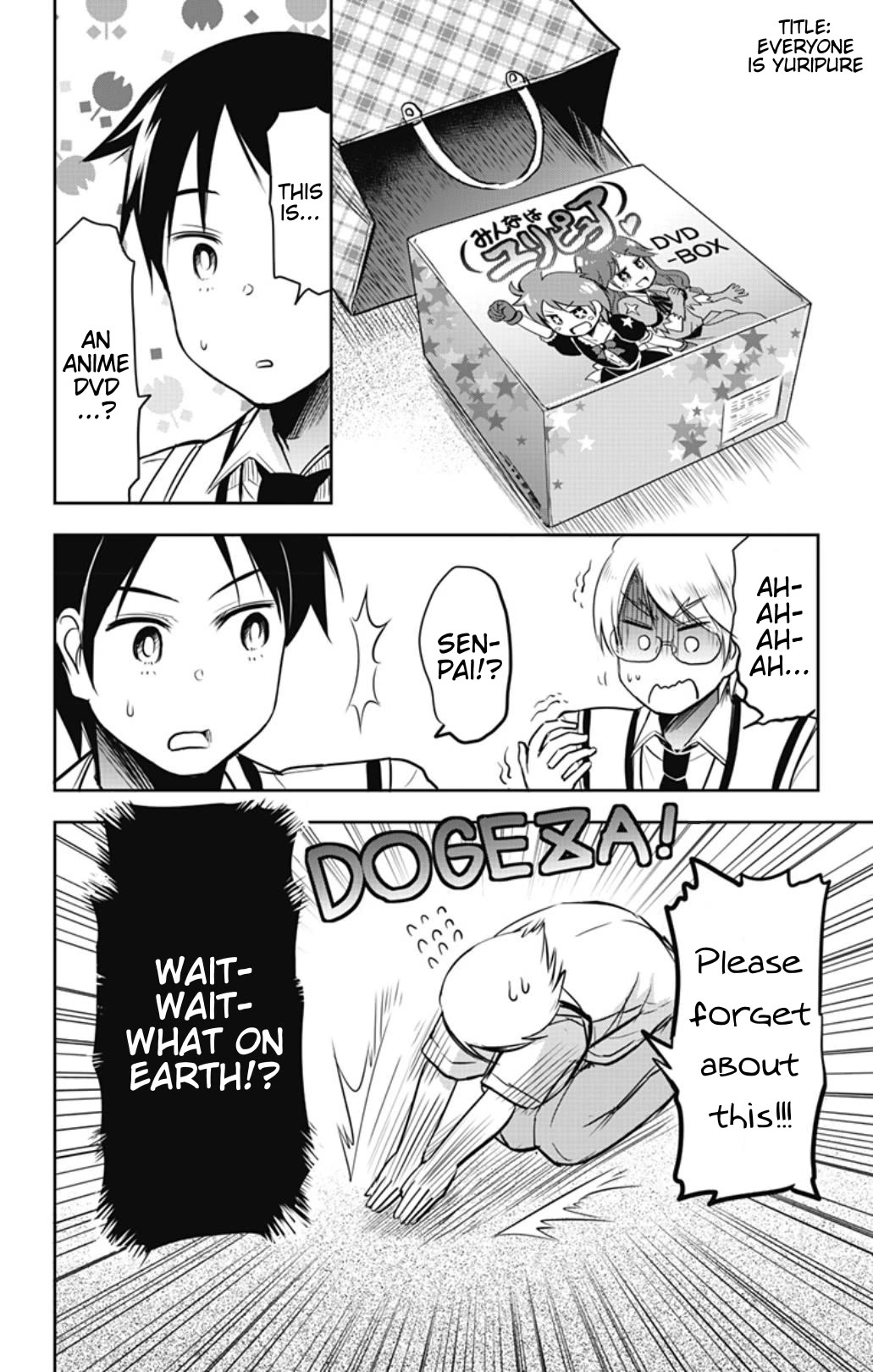 Yumizuka Iroha's No Good Without Her Procedure! Chapter 32 page 6 - Chapter 32: Yumizuka Iroha's Senpai (Second Half)
