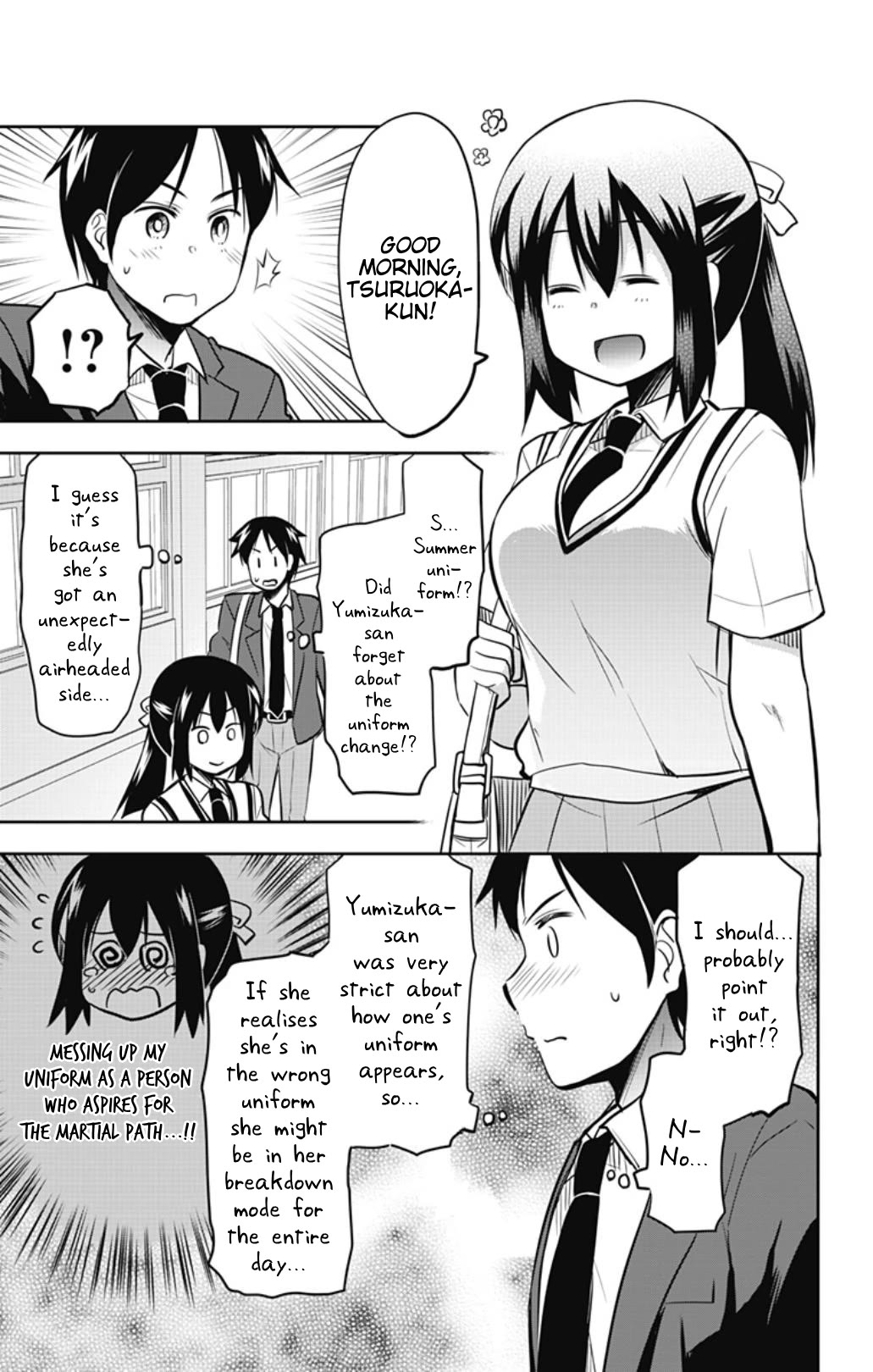 Yumizuka Iroha's No Good Without Her Procedure! Chapter 35 page 3 - Chapter 35: Yumizuka Iroha's Uniform Change