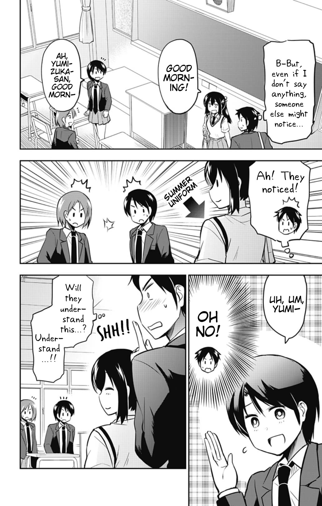 Yumizuka Iroha's No Good Without Her Procedure! Chapter 35 page 4 - Chapter 35: Yumizuka Iroha's Uniform Change