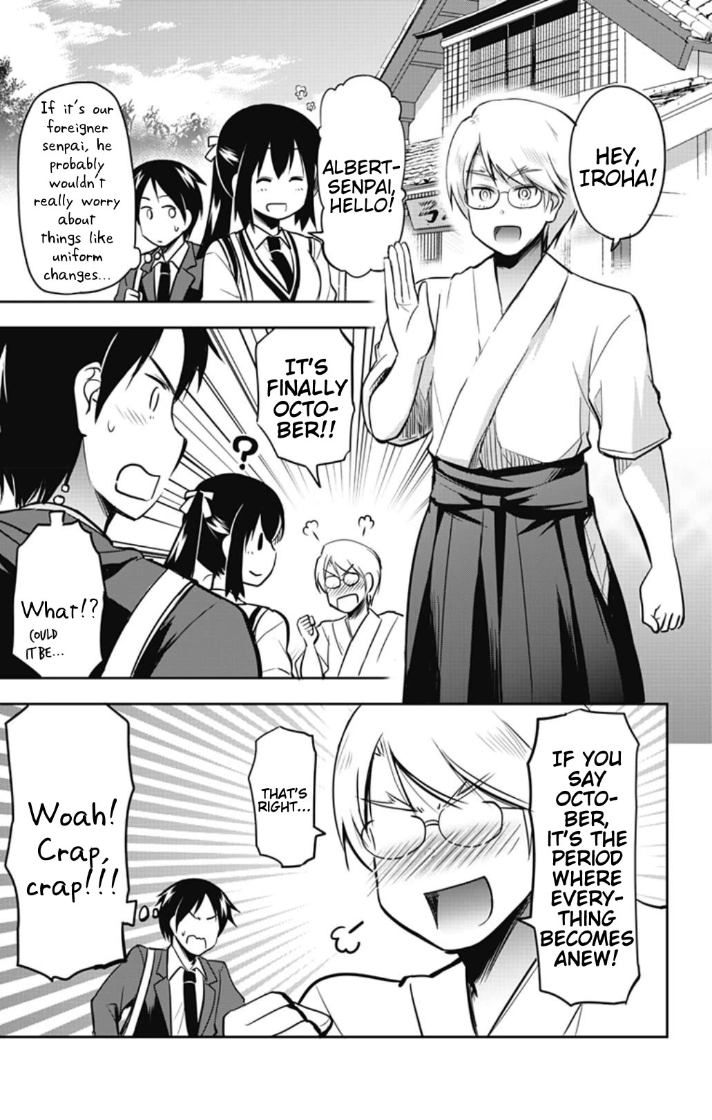 Yumizuka Iroha's No Good Without Her Procedure! Chapter 35 page 9 - Chapter 35: Yumizuka Iroha's Uniform Change