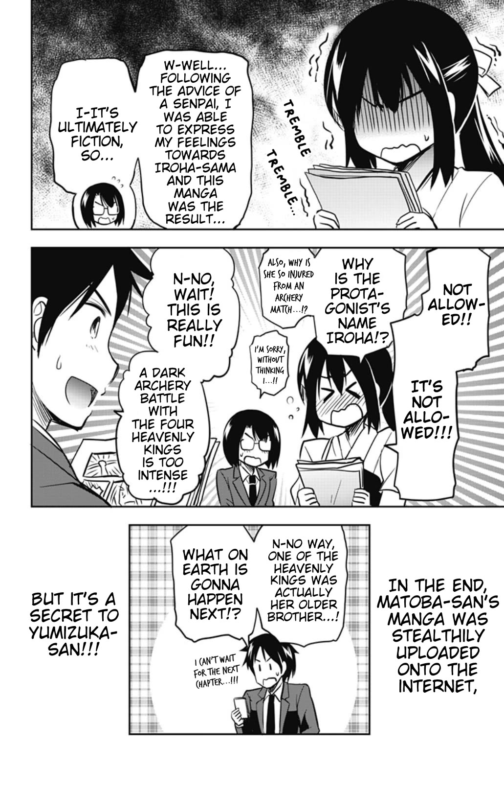 Yumizuka Iroha's No Good Without Her Procedure! Chapter 44 page 8 - Chapter 44: Yumizuka Iroha's Big Fan and Senpai