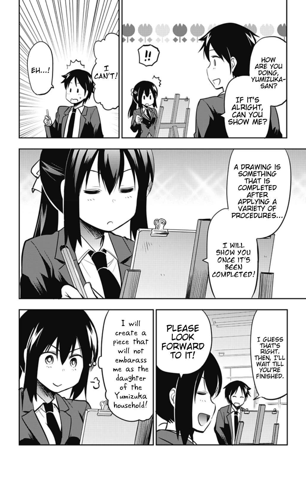 Yumizuka Iroha's No Good Without Her Procedure! Chapter 46 page 2 - Chapter 46: Yumizuka Iroha's Portrait