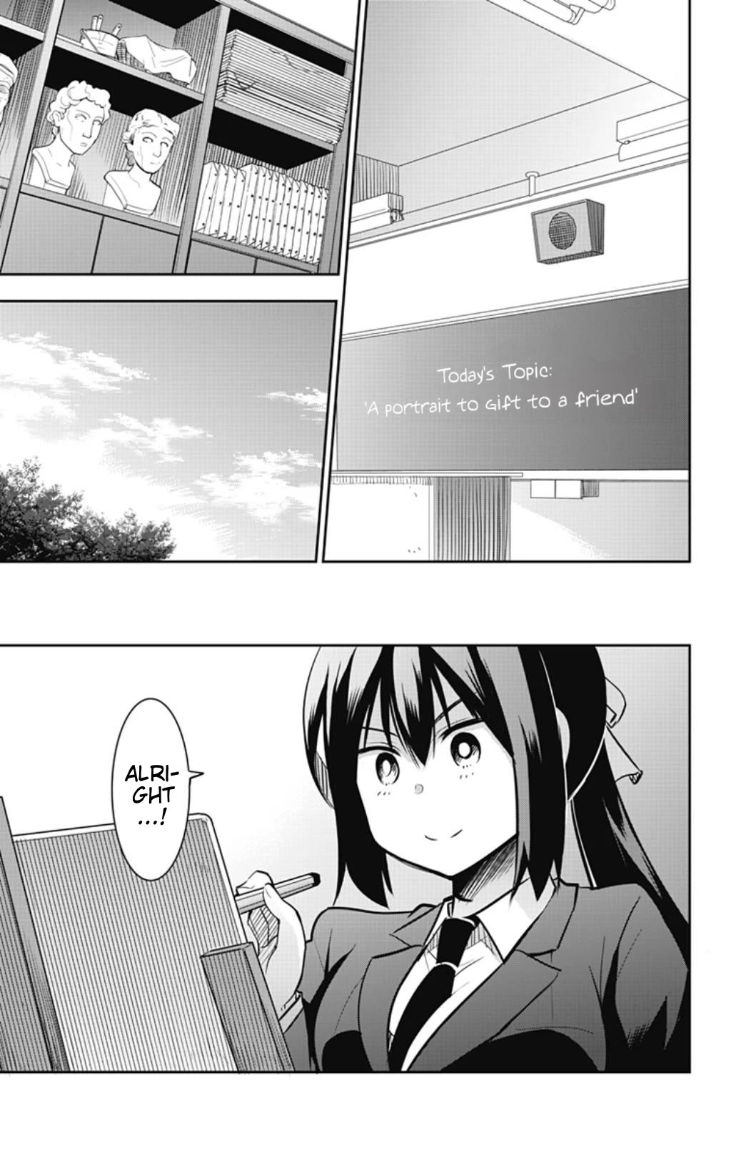 Yumizuka Iroha's No Good Without Her Procedure! Chapter 46 page 3 - Chapter 46: Yumizuka Iroha's Portrait