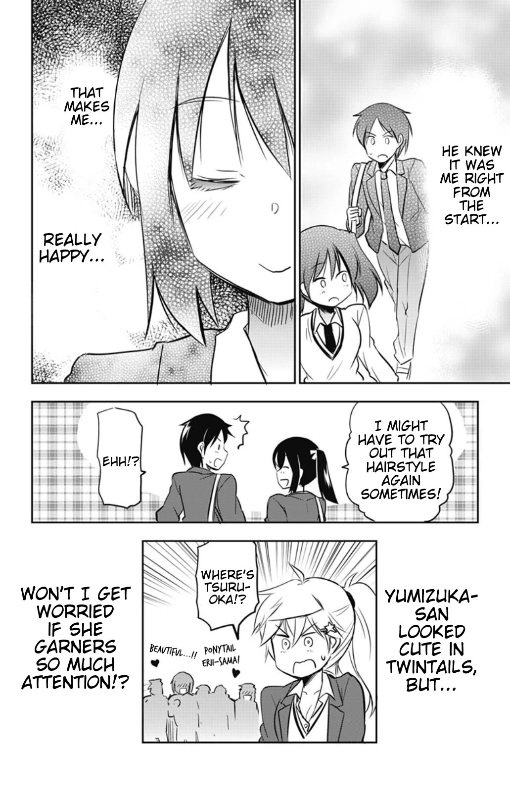 Yumizuka Iroha's No Good Without Her Procedure! Chapter 47 page 14 - Chapter 47: Yumizuka Iroha's Hairstyle