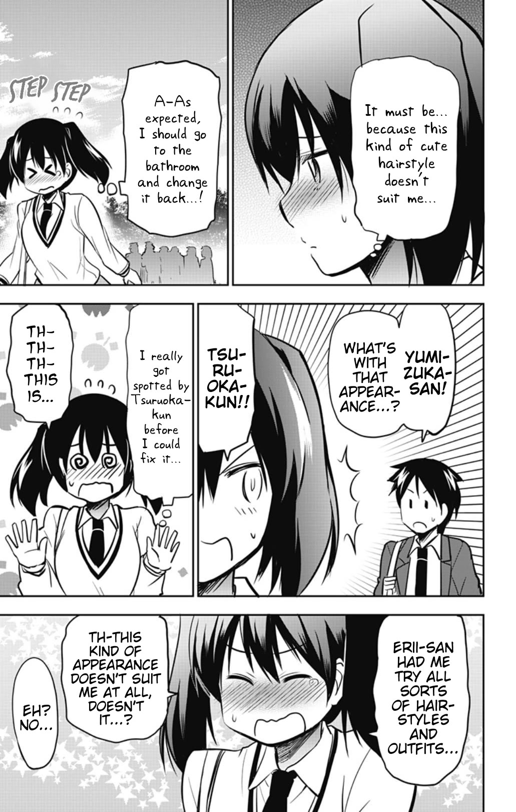 Yumizuka Iroha's No Good Without Her Procedure! Chapter 47 page 5 - Chapter 47: Yumizuka Iroha's Hairstyle