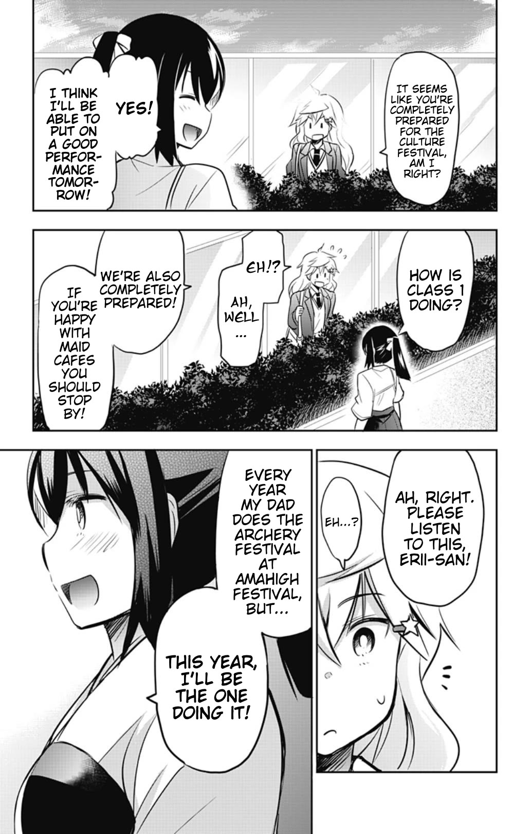 Yumizuka Iroha's No Good Without Her Procedure! Chapter 50 page 7 - Chapter 50: Yumizuka Iroha's Culture Festival Preparation (Second Half)