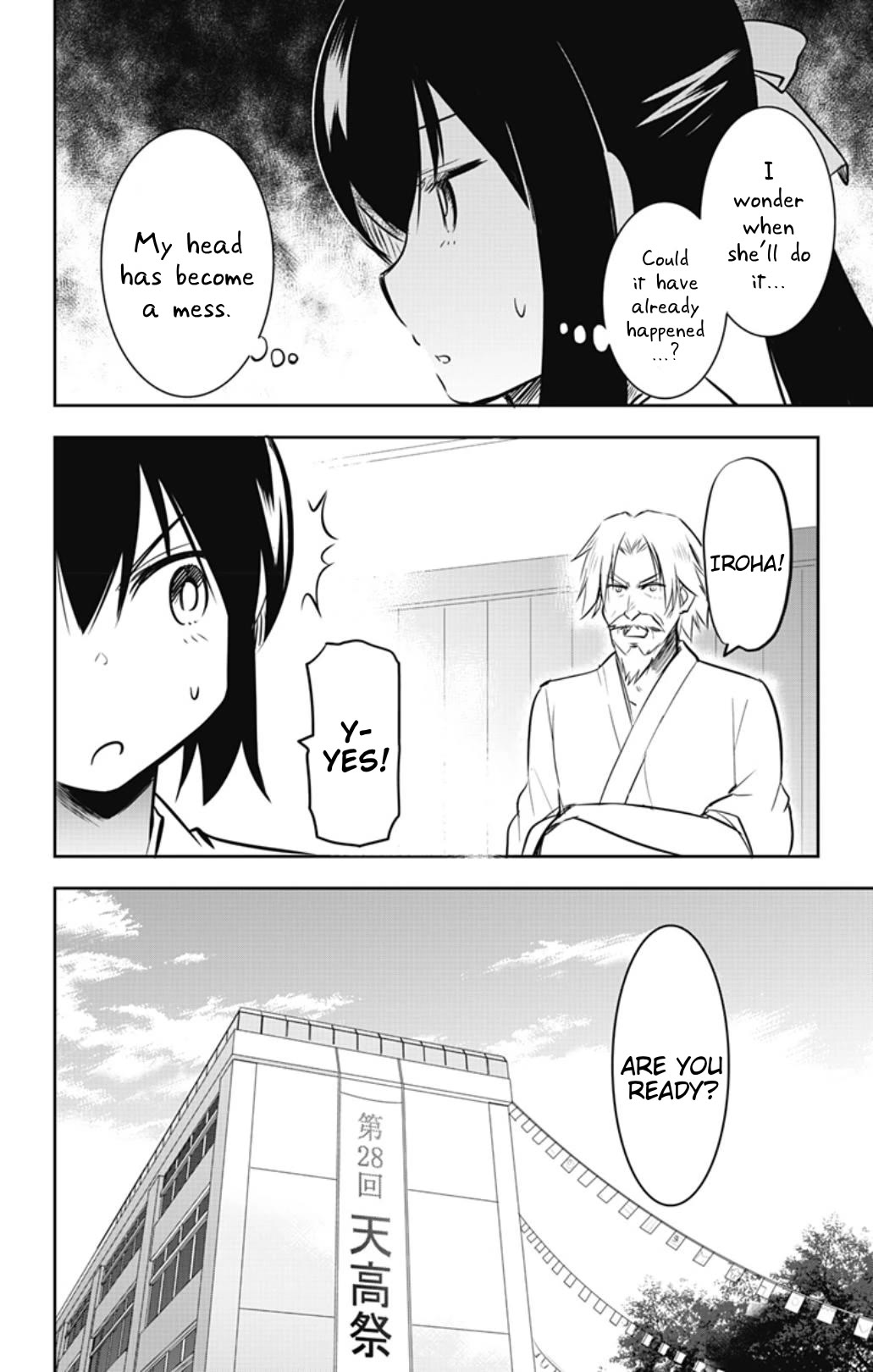 Yumizuka Iroha's No Good Without Her Procedure! Chapter 51 page 12 - Chapter 51: Yumizuka Iroha's Culture Festival (1)