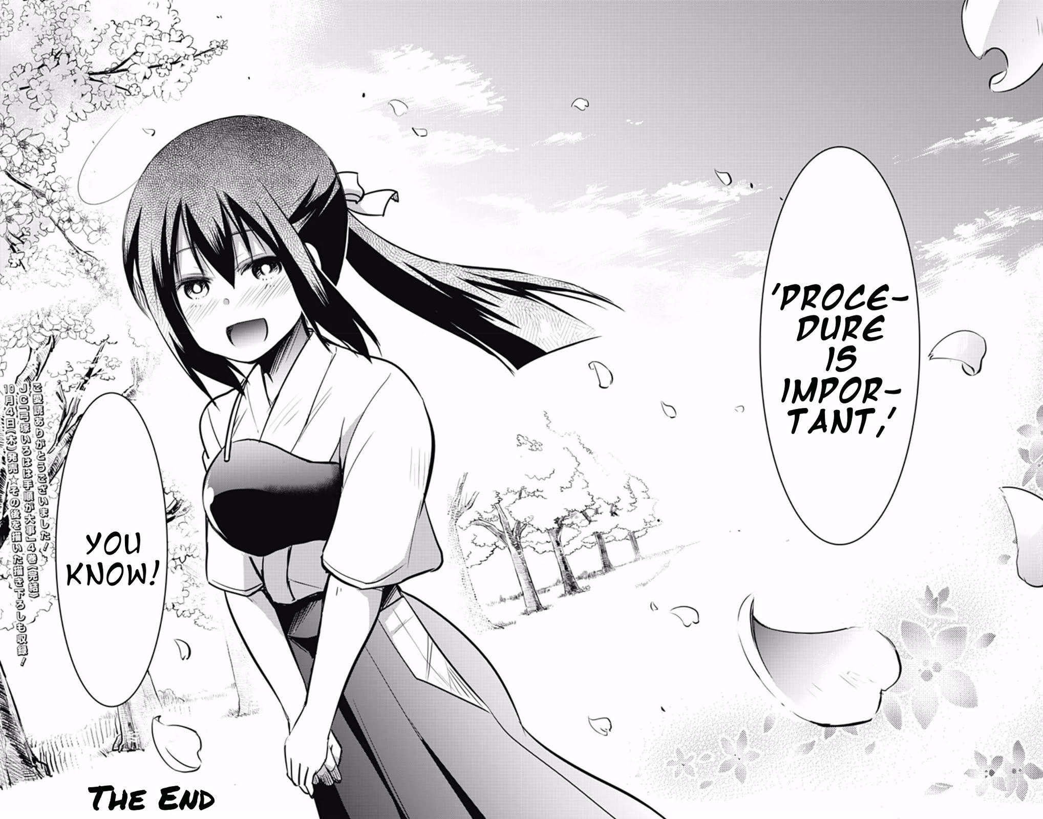 Yumizuka Iroha's No Good Without Her Procedure! Chapter 56 page 12 - Chapter 56: Yumizuka Iroha's No Good Without Her Procedure! [END]