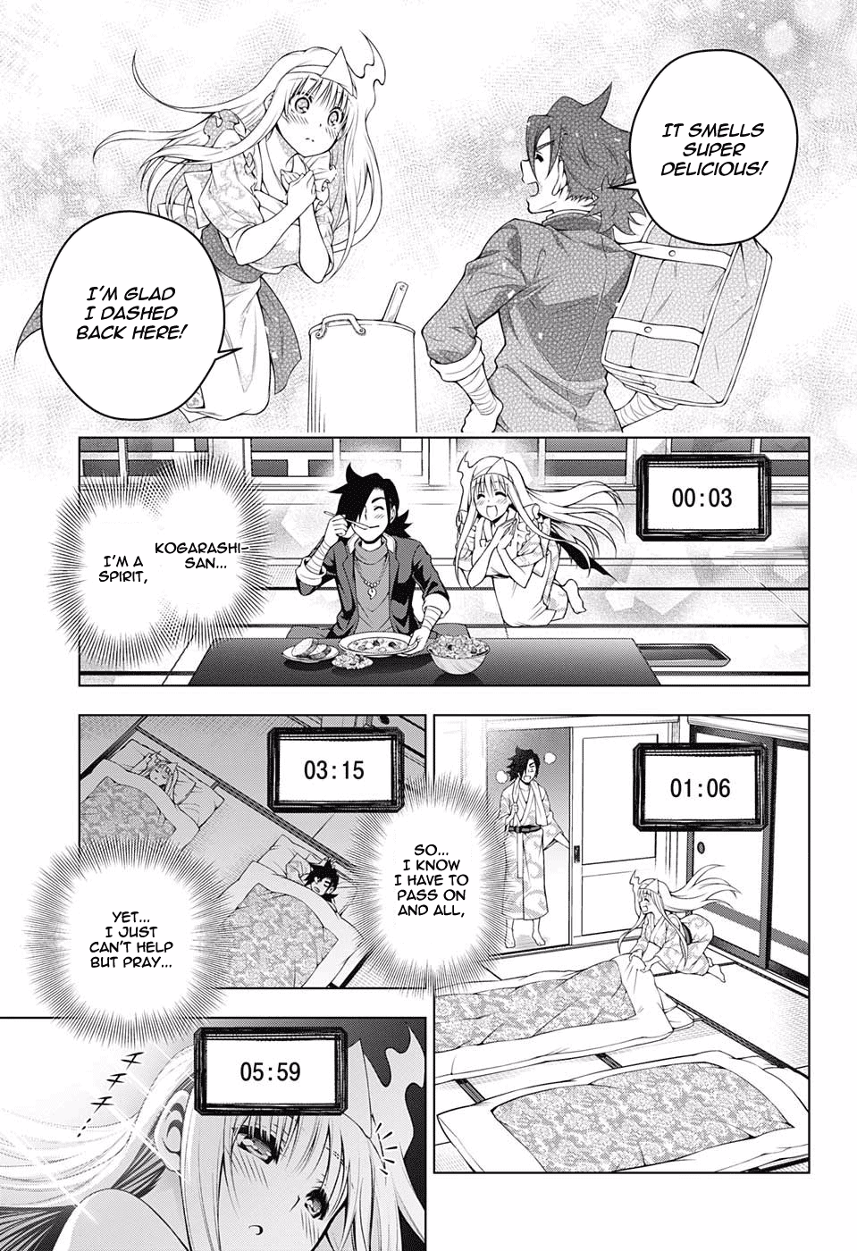 Yuragi-sou no Yuuna-san Chapter 100 page 17 - Chapter 100: Yuuna-san All Day