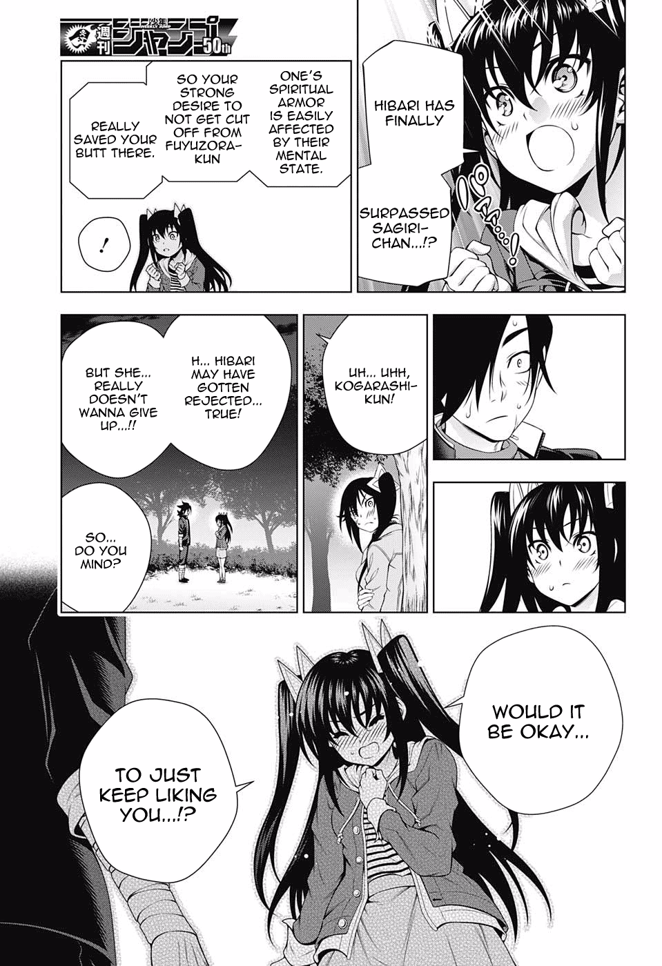 Yuragi-sou no Yuuna-san Chapter 103 page 13 - Chapter 103: Show Resolve! Hibari-chan