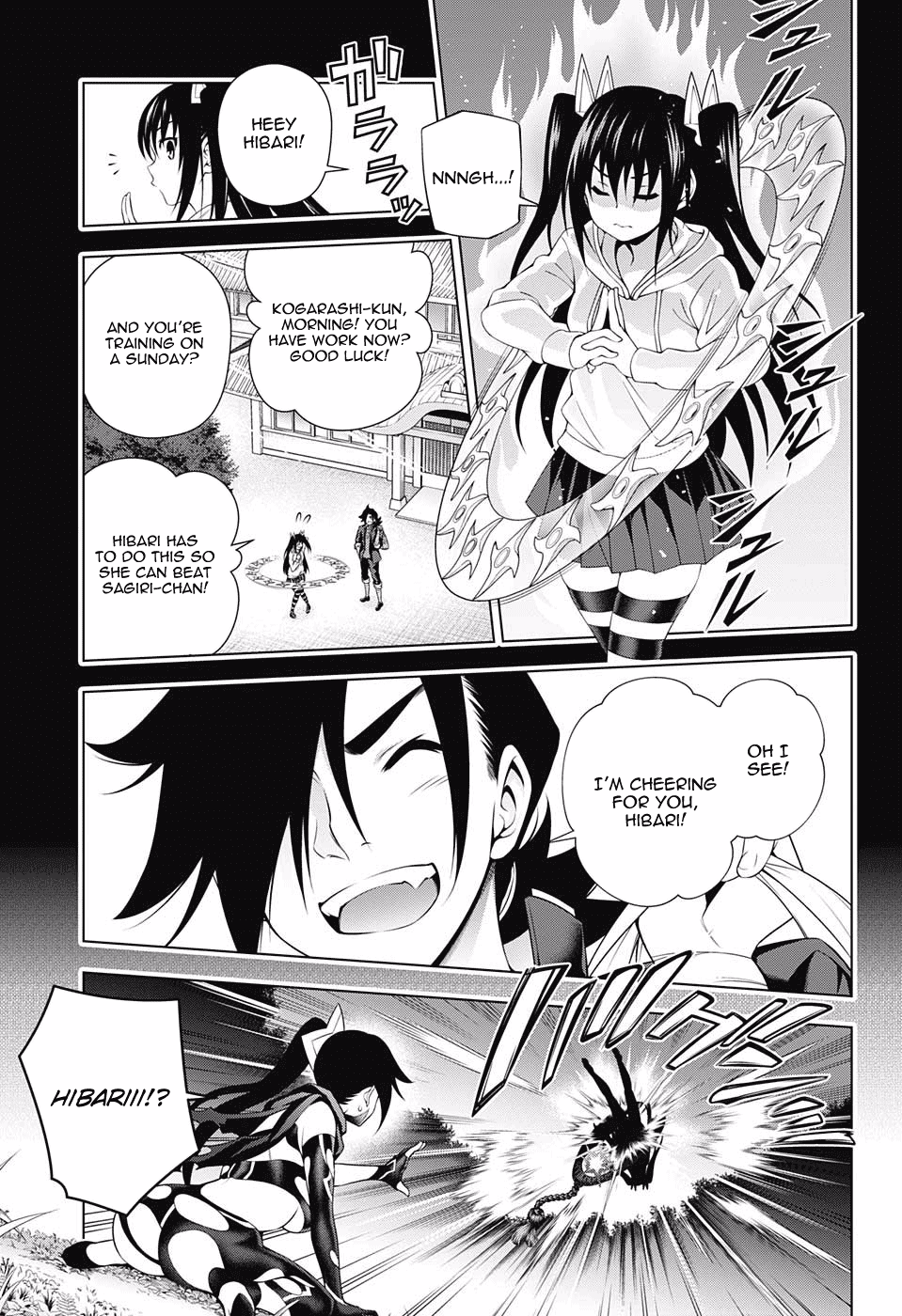 Yuragi-sou no Yuuna-san Chapter 103 page 5 - Chapter 103: Show Resolve! Hibari-chan