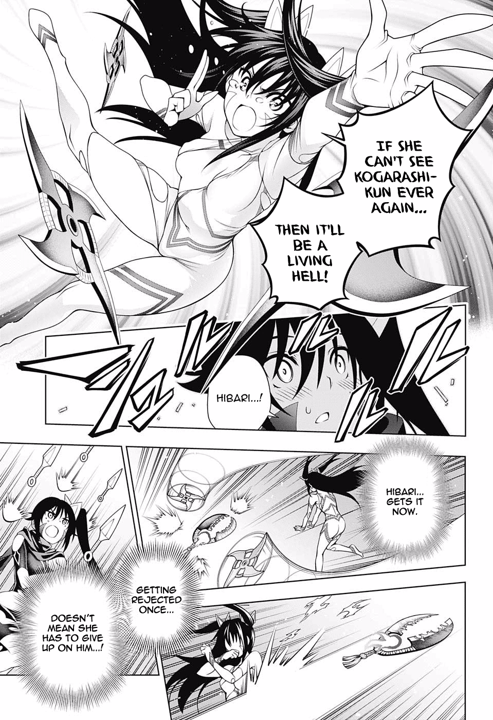 Yuragi-sou no Yuuna-san Chapter 103 page 7 - Chapter 103: Show Resolve! Hibari-chan