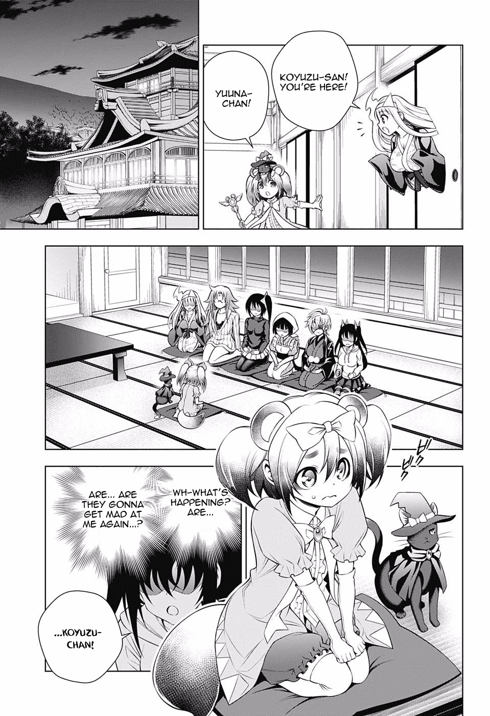 Yuragi-sou no Yuuna-san Chapter 104 page 15 - Chapter 104: Magical Girl Koyuzu-chan: re