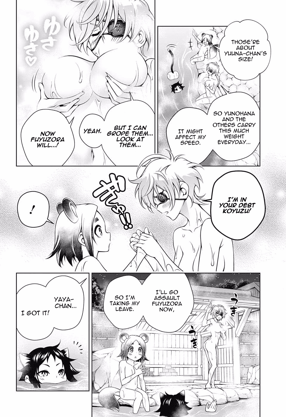 Yuragi-sou no Yuuna-san Chapter 104 page 4 - Chapter 104: Magical Girl Koyuzu-chan: re