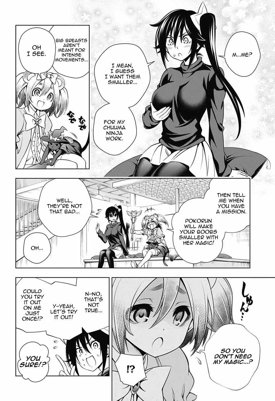 Yuragi-sou no Yuuna-san Chapter 104 page 6 - Chapter 104: Magical Girl Koyuzu-chan: re