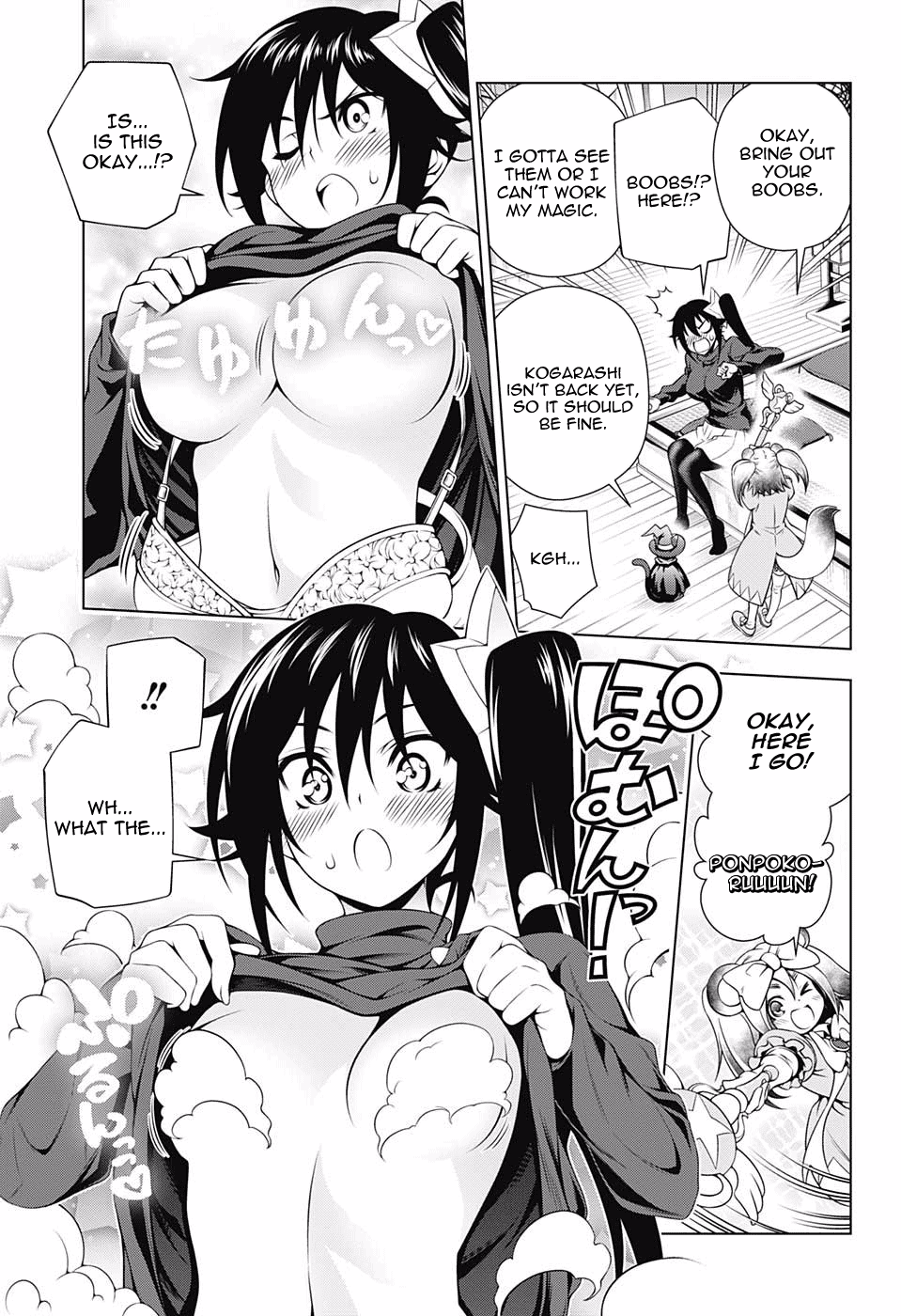 Yuragi-sou no Yuuna-san Chapter 104 page 7 - Chapter 104: Magical Girl Koyuzu-chan: re
