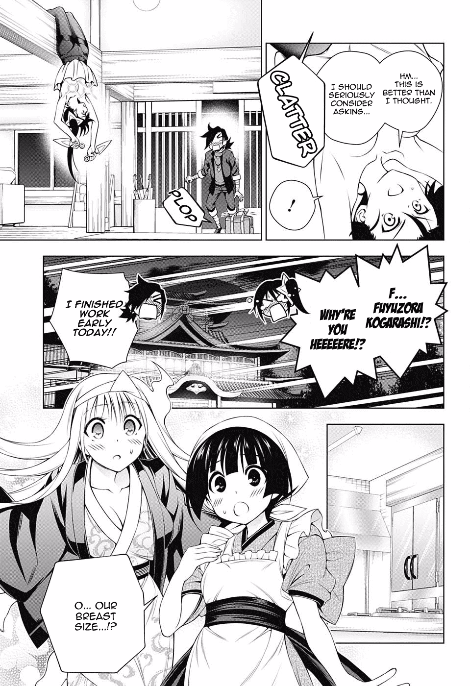 Yuragi-sou no Yuuna-san Chapter 104 page 9 - Chapter 104: Magical Girl Koyuzu-chan: re