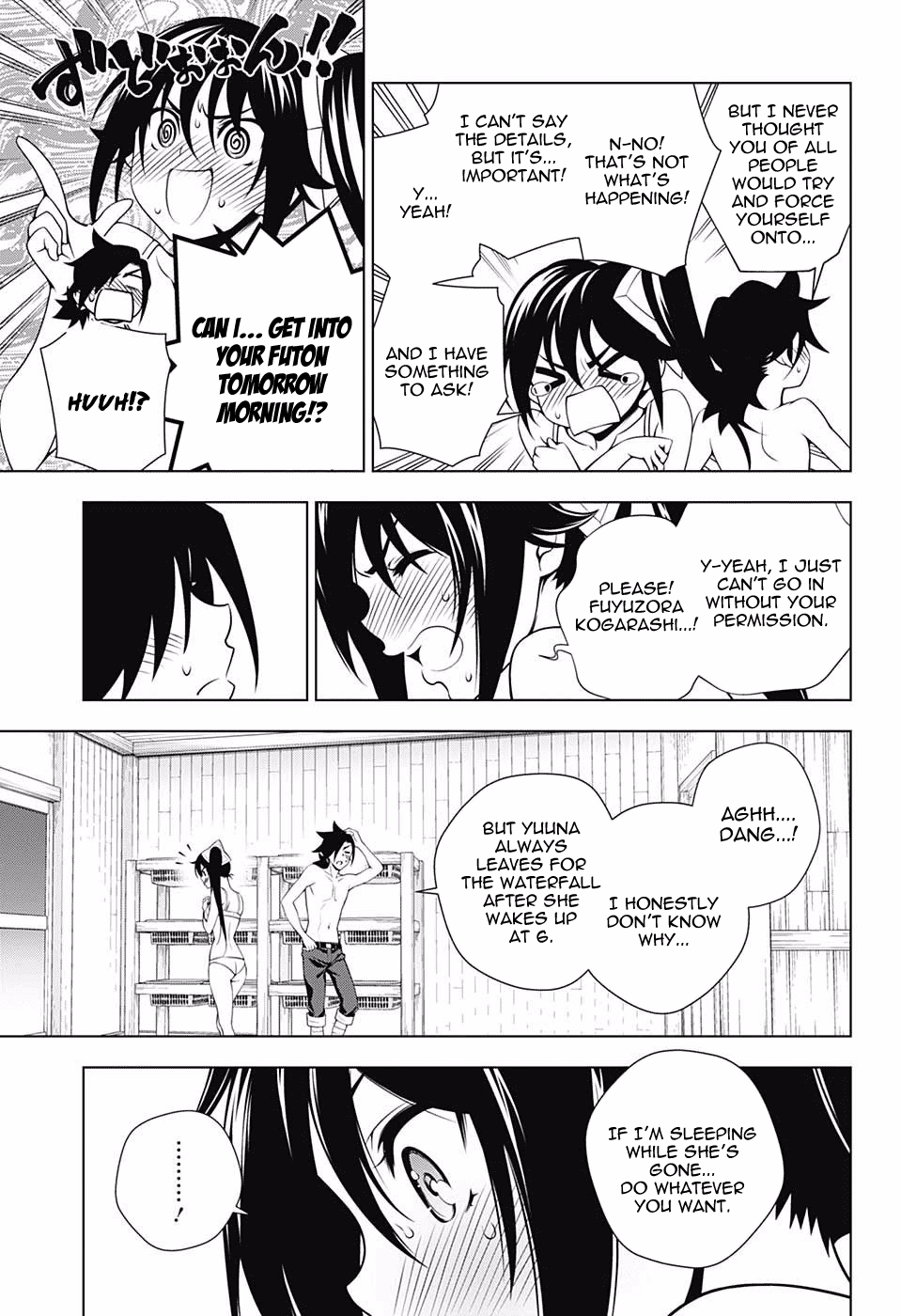 Yuragi-sou no Yuuna-san Chapter 109 page 13 - Chapter 109: Sagiri's Super Secret Mission