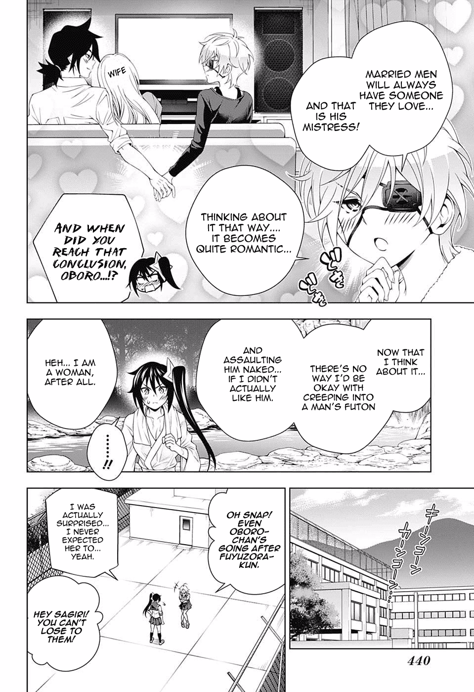 Yuragi-sou no Yuuna-san Chapter 109 page 4 - Chapter 109: Sagiri's Super Secret Mission