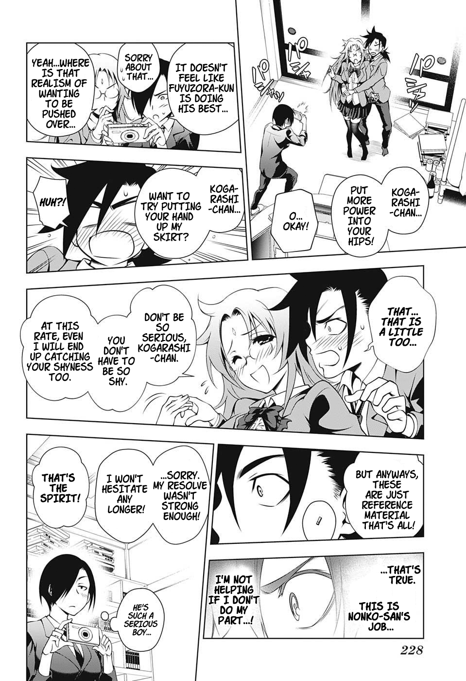 Yuragi-sou no Yuuna-san Chapter 11 page 10 - Chapter 11: Nonko-san's Crunch Time (uncensored)