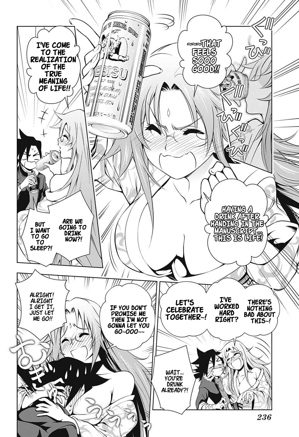 Yuragi-sou no Yuuna-san Chapter 11 page 18 - Chapter 11: Nonko-san's Crunch Time (uncensored)