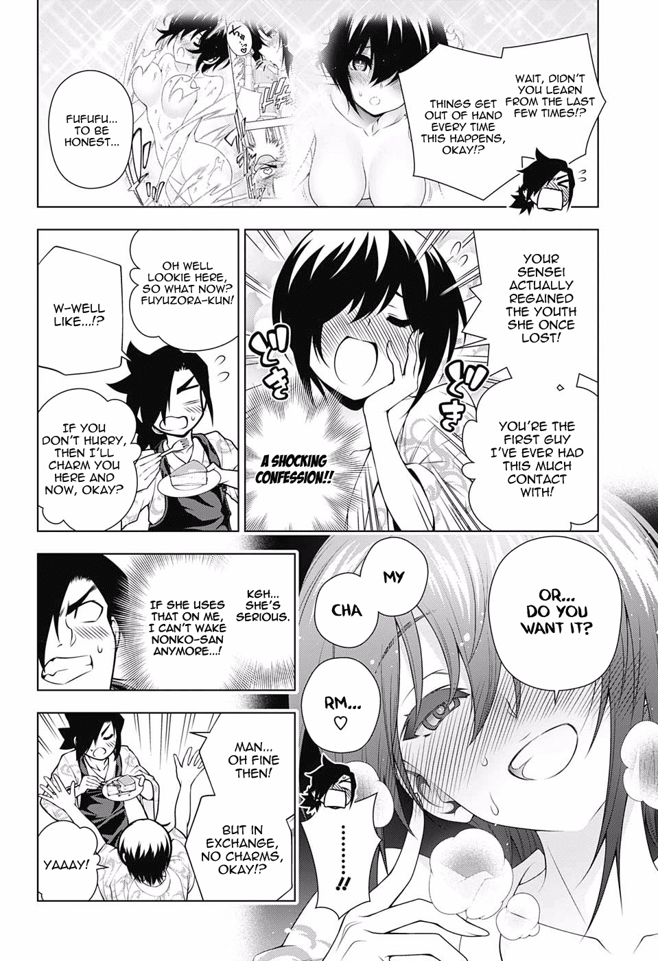 Yuragi-sou no Yuuna-san Chapter 111 page 10 - Chapter 111: Yumesaki-sensei's Wild Ride