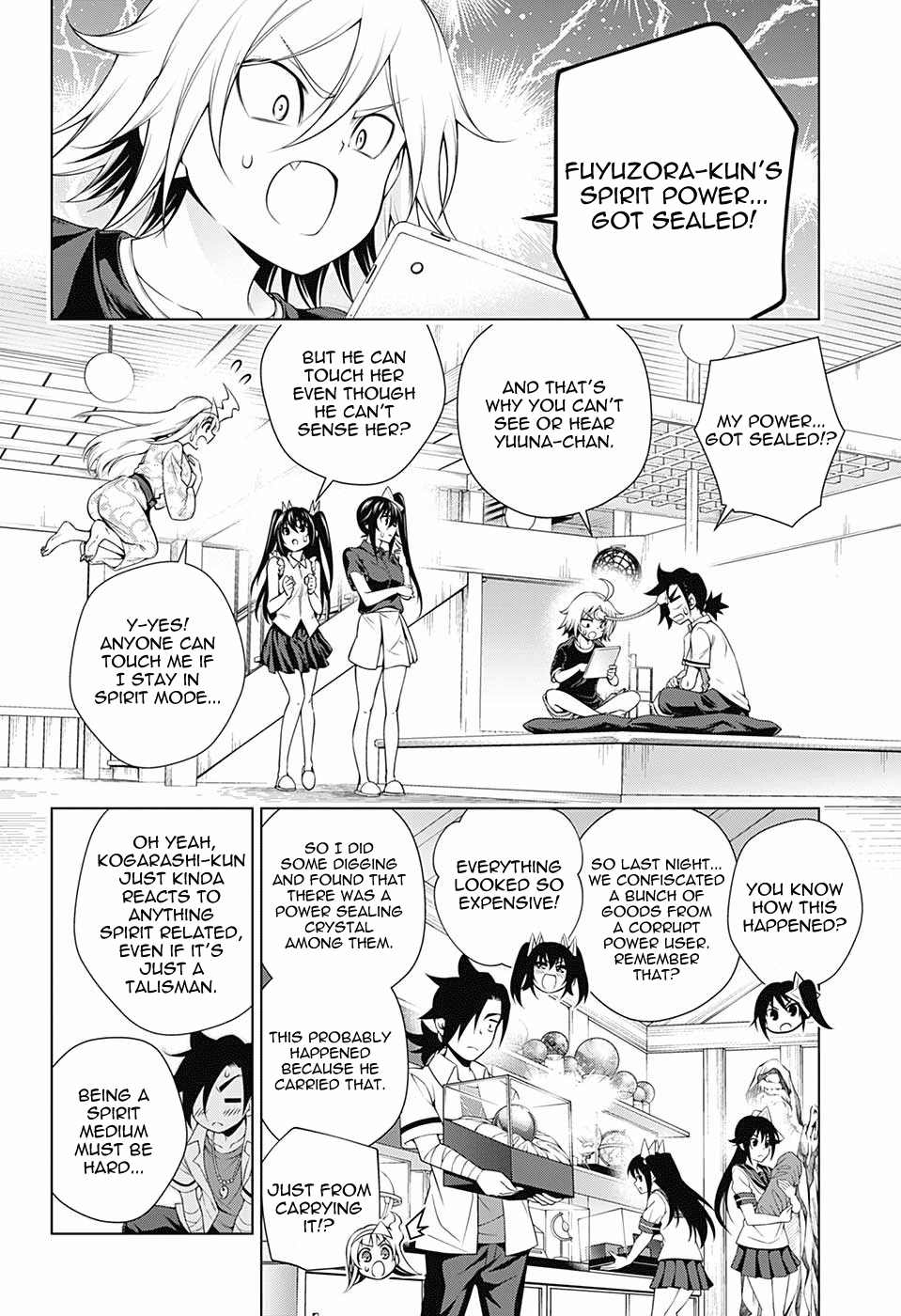 Yuragi-sou no Yuuna-san Chapter 114 page 4 - Chapter 114: Yuuna-san Can't Be Seen?!