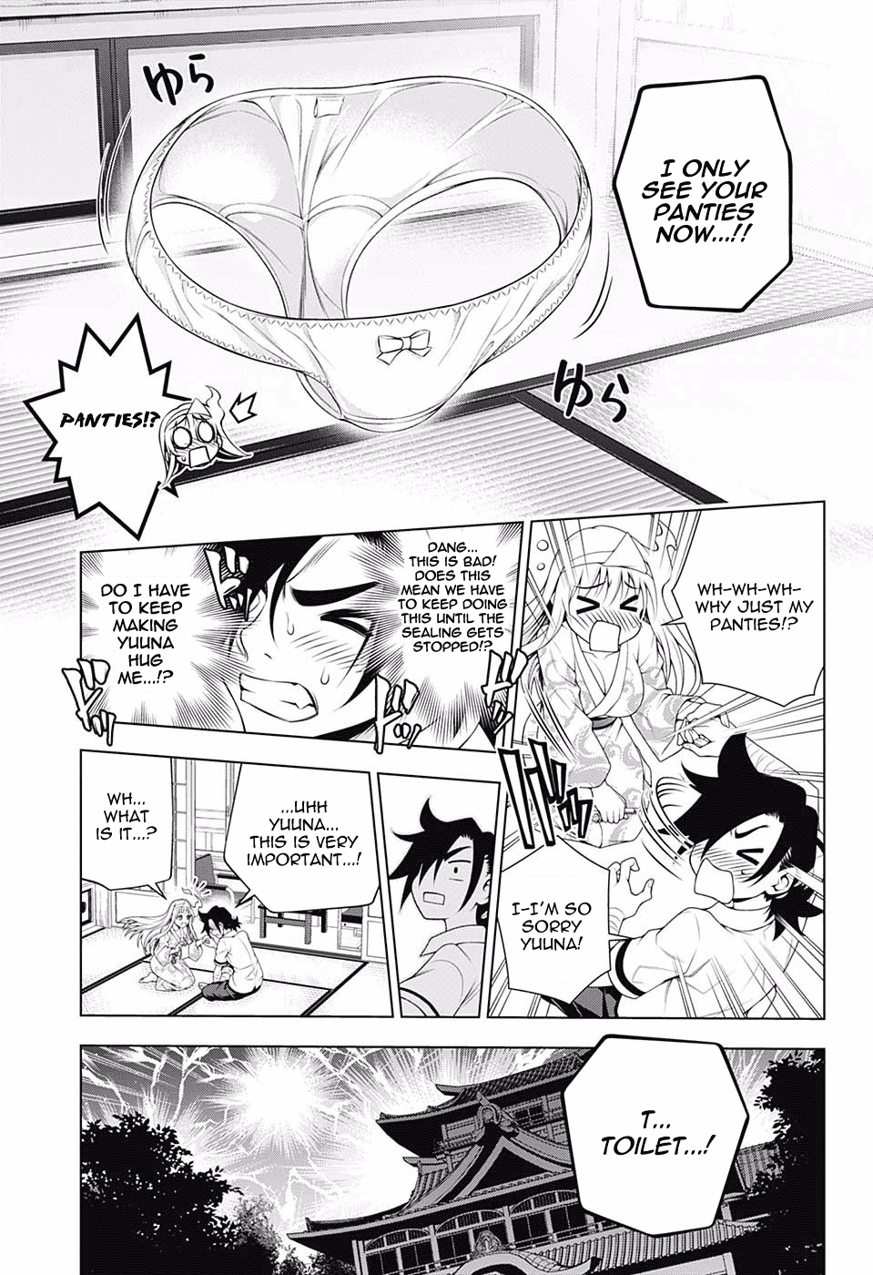 Yuragi-sou no Yuuna-san Chapter 114 page 9 - Chapter 114: Yuuna-san Can't Be Seen?!