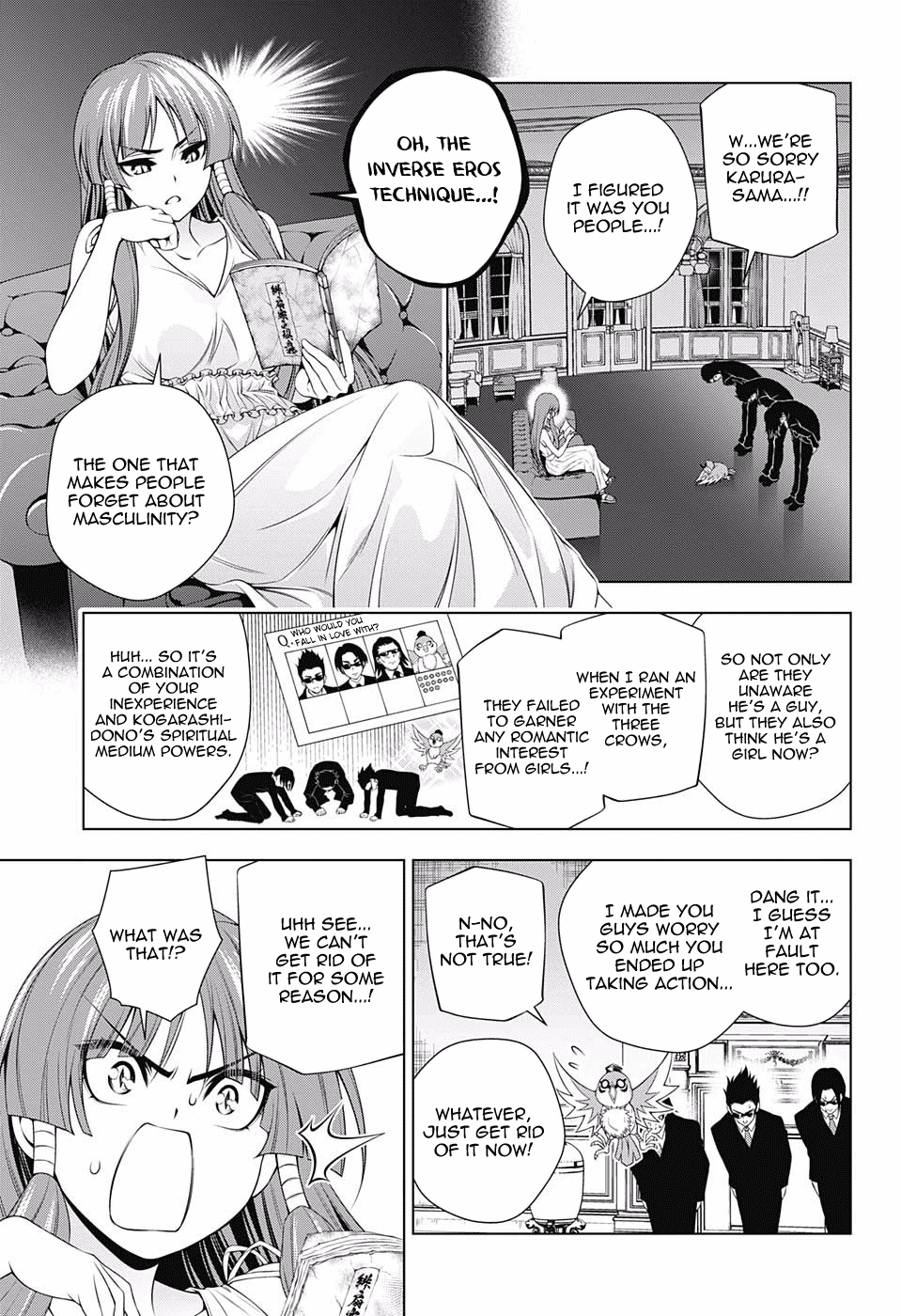 Yuragi-sou no Yuuna-san Chapter 115 page 10 - Chapter 115: Karura-sama's Struggle