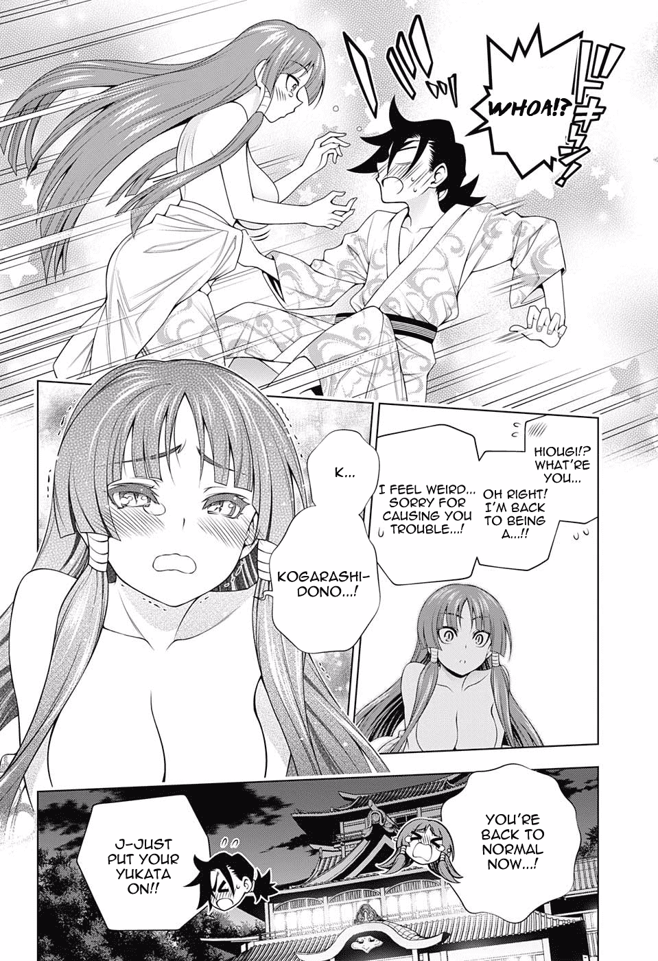 Yuragi-sou no Yuuna-san Chapter 115 page 17 - Chapter 115: Karura-sama's Struggle