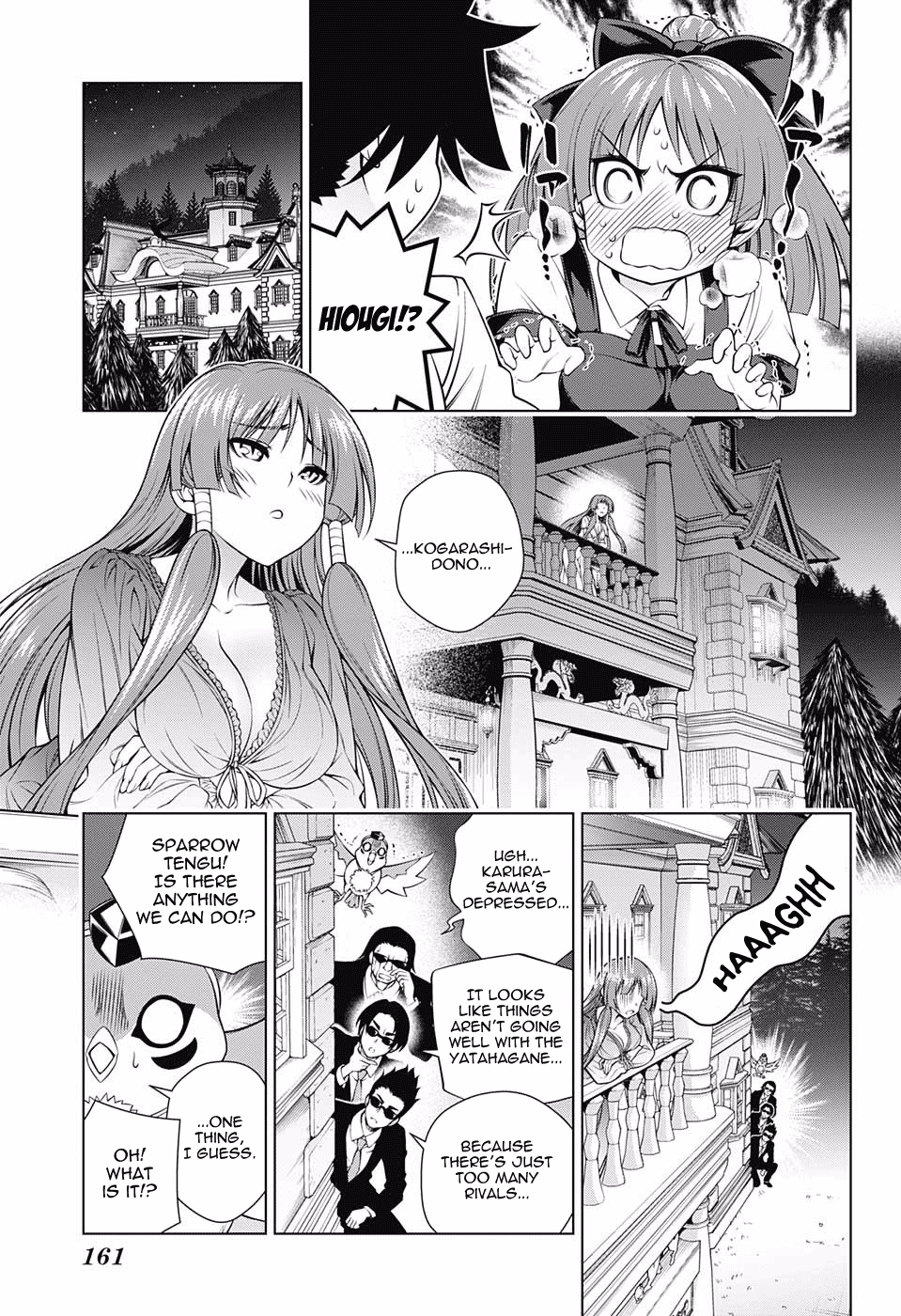 Yuragi-sou no Yuuna-san Chapter 115 page 3 - Chapter 115: Karura-sama's Struggle