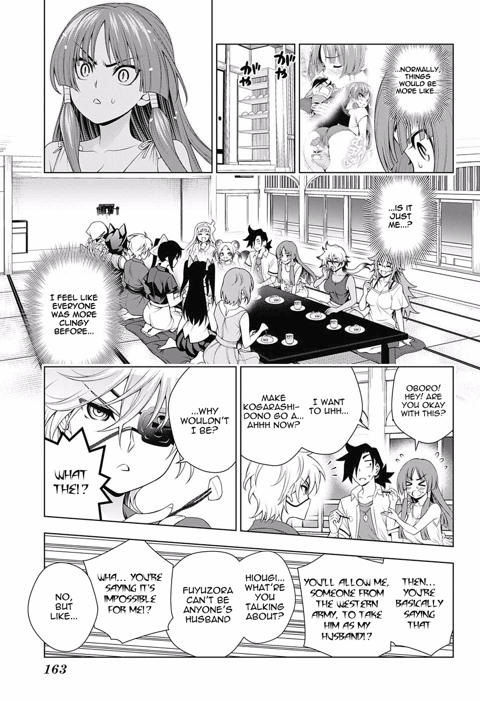Yuragi-sou no Yuuna-san Chapter 115 page 5 - Chapter 115: Karura-sama's Struggle