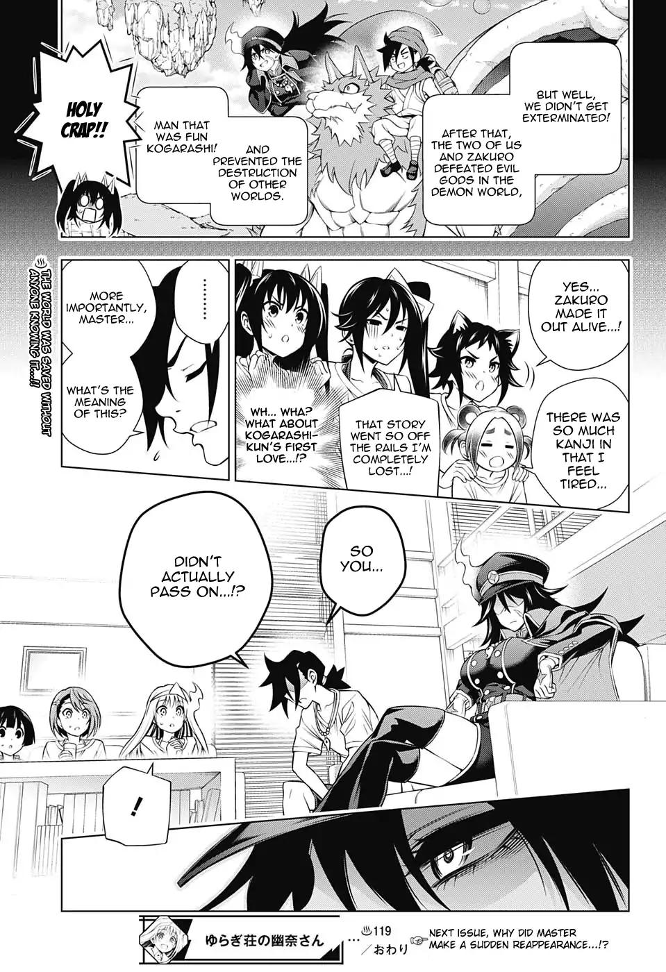 Yuragi-sou no Yuuna-san Chapter 119 page 19 - Chapter 119