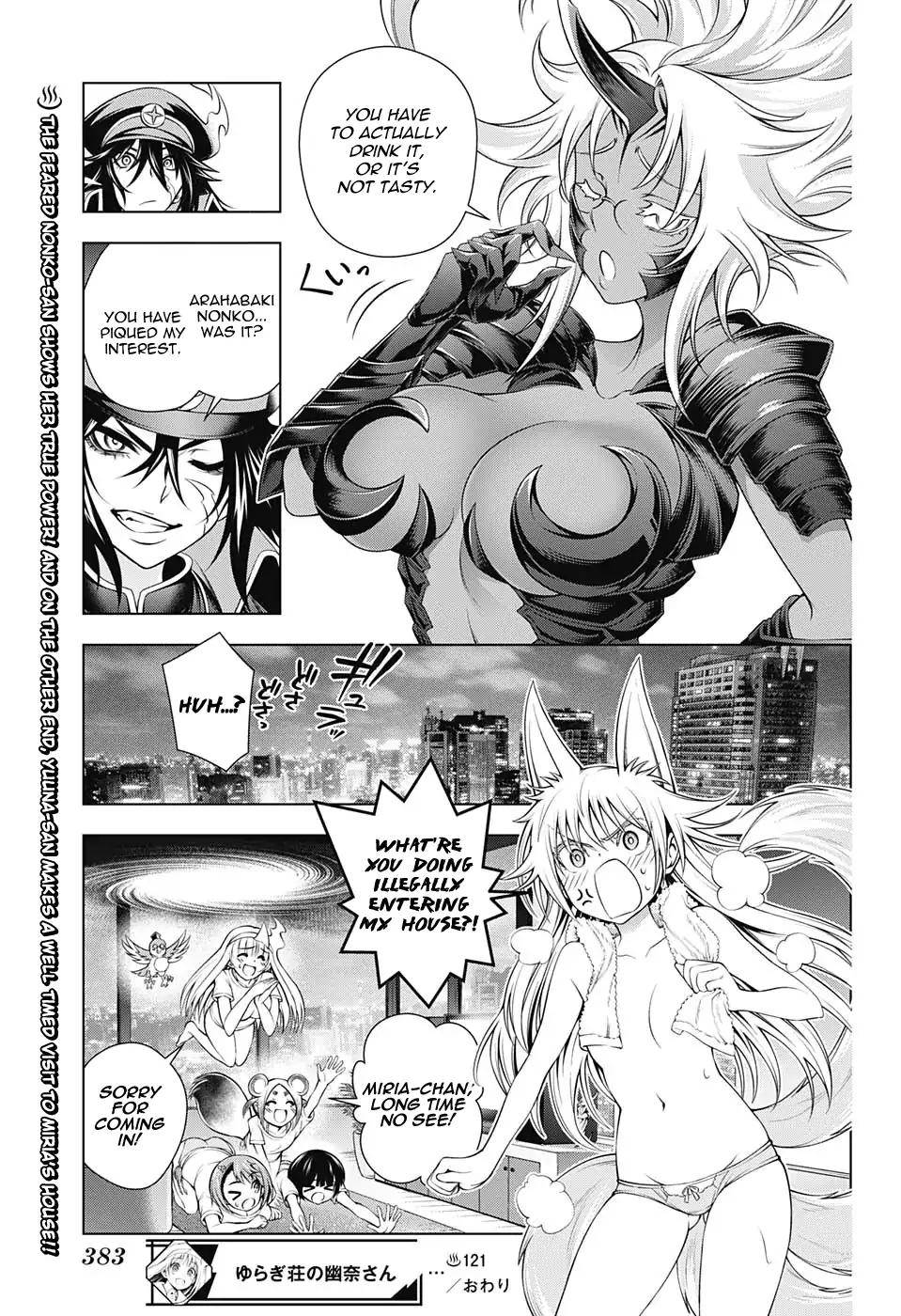 Yuragi-sou no Yuuna-san Chapter 121 page 18 - Chapter 121