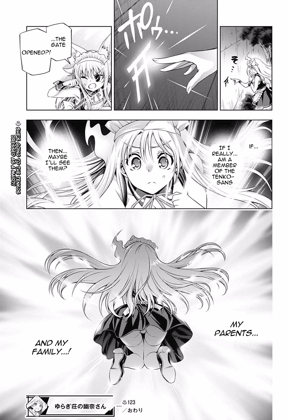 Yuragi-sou no Yuuna-san Chapter 123 page 20 - Chapter 123: Yuuna-san Approaches the Tenko Family