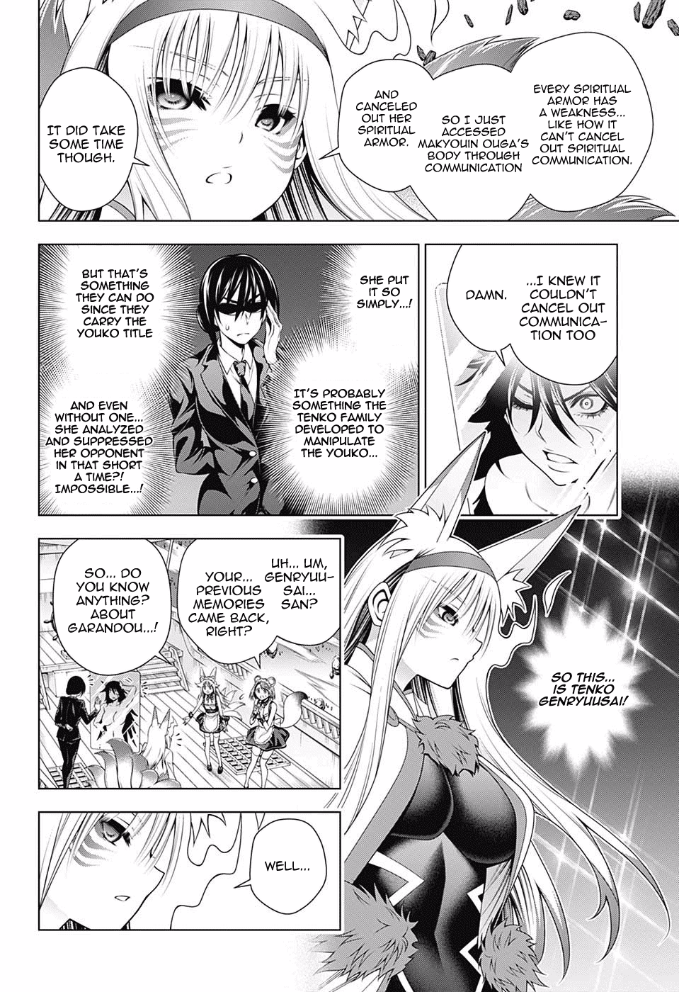 Yuragi-sou no Yuuna-san Chapter 125 page 12 - Chapter 125: Yuuna-san as Tenko Genryuusai