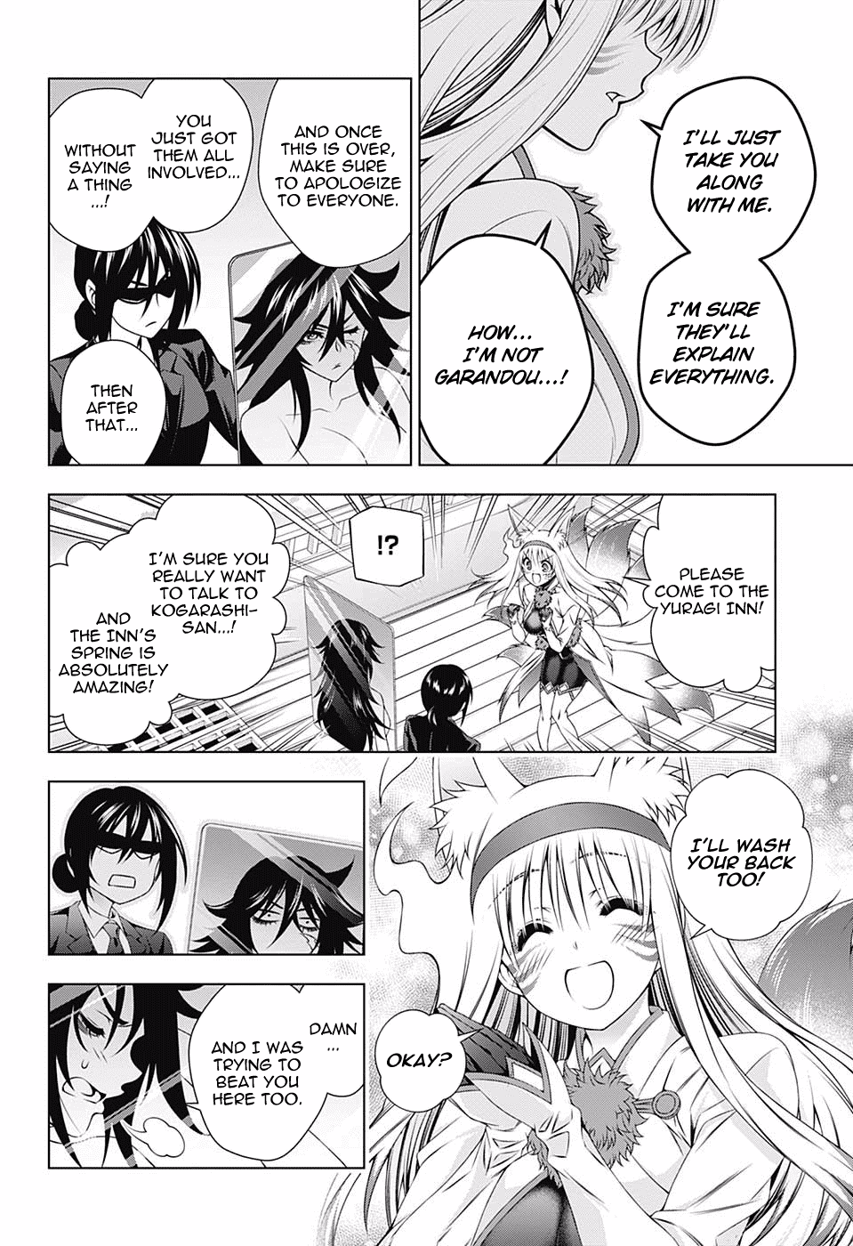 Yuragi-sou no Yuuna-san Chapter 125 page 16 - Chapter 125: Yuuna-san as Tenko Genryuusai