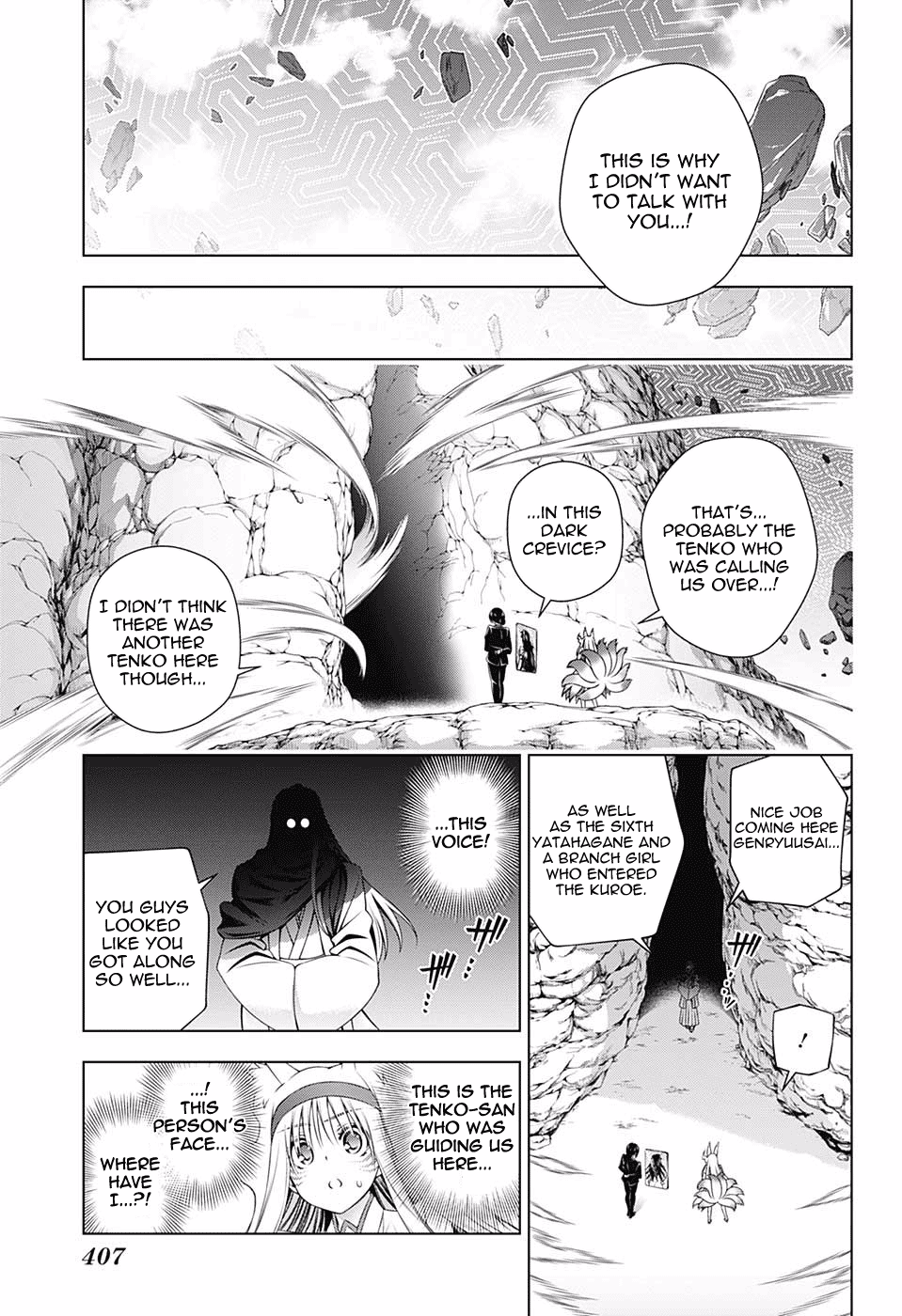 Yuragi-sou no Yuuna-san Chapter 125 page 17 - Chapter 125: Yuuna-san as Tenko Genryuusai