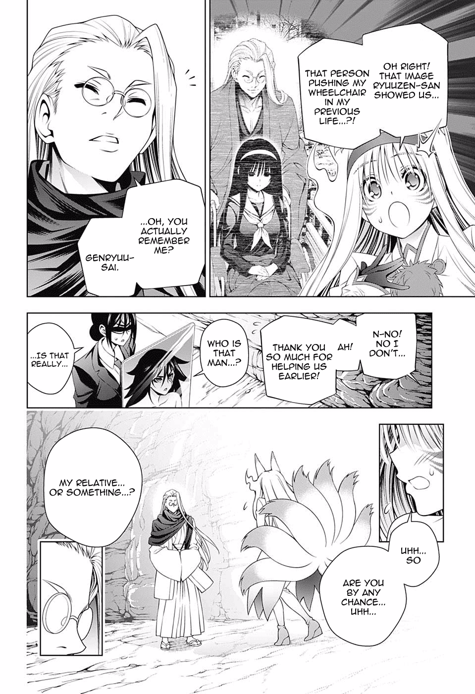 Yuragi-sou no Yuuna-san Chapter 125 page 18 - Chapter 125: Yuuna-san as Tenko Genryuusai