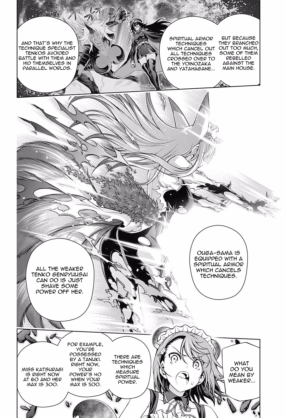 Yuragi-sou no Yuuna-san Chapter 125 page 6 - Chapter 125: Yuuna-san as Tenko Genryuusai