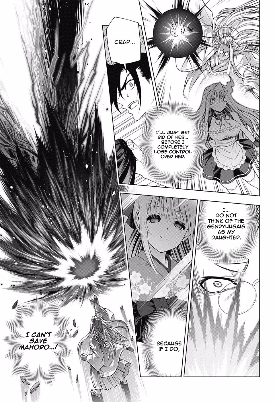 Yuragi-sou no Yuuna-san Chapter 127 page 13 - Chapter 127: Clash! Byakuei-san