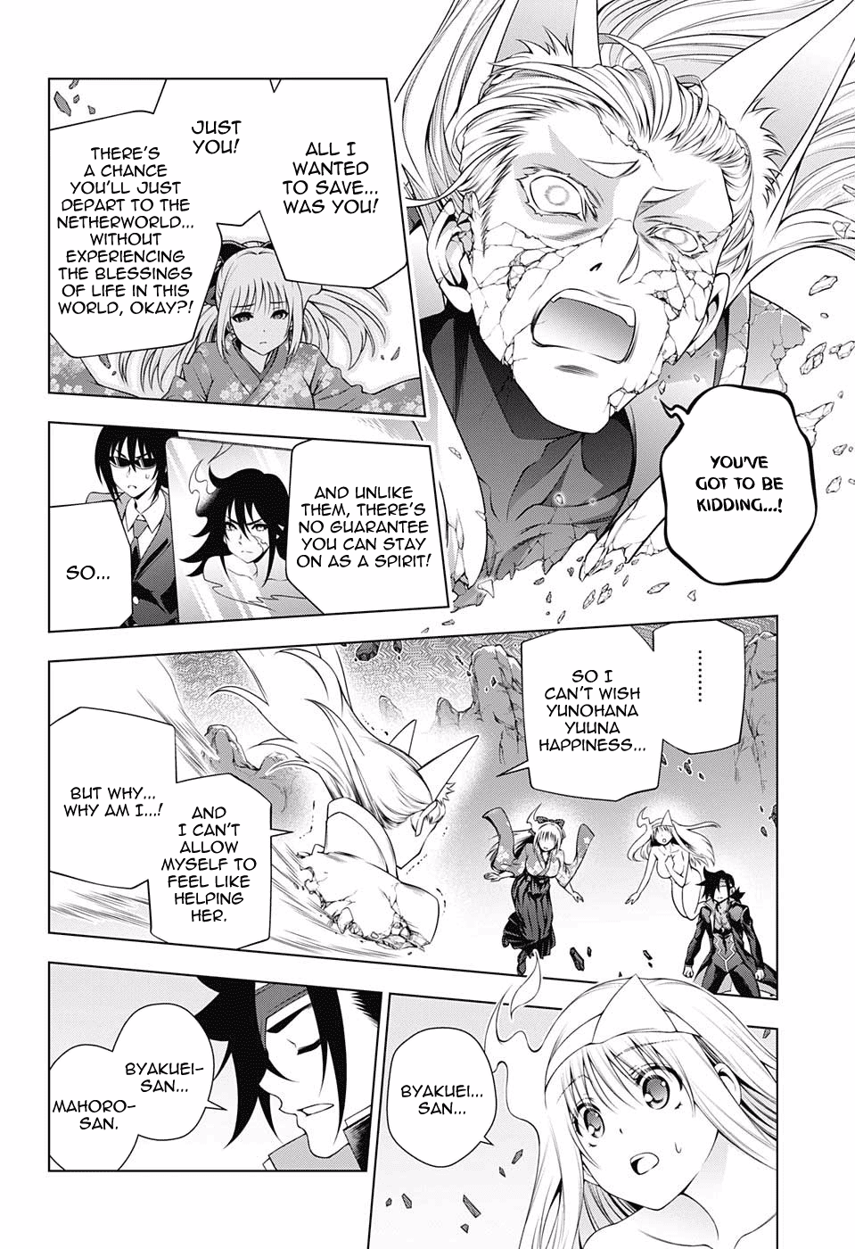Yuragi-sou no Yuuna-san Chapter 128 page 10 - Chapter 128: Byakuei-san and Yuuna-san